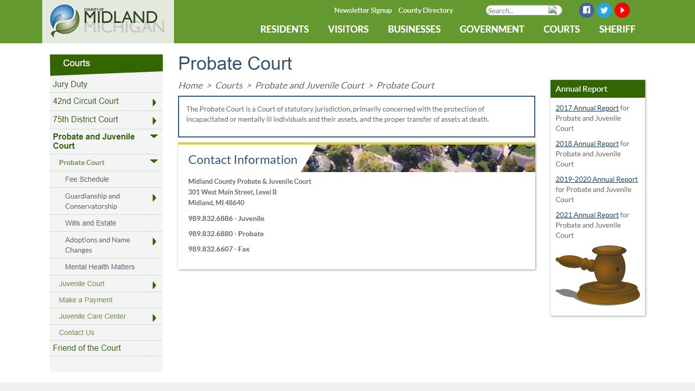 County of Midland, Michigan > Courts > Probate and ...